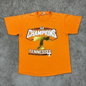 Vintage 1998 Tennessee Volunteers National Champions T Shirt‎ Large